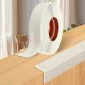 Wall Corner Protector Moulding Trim Peel and Stick Wall Corner Guards Trim Flexible Self Adhesive Edge Protector Moulding, 2.4 in x 20 Ft, Beige Wood
