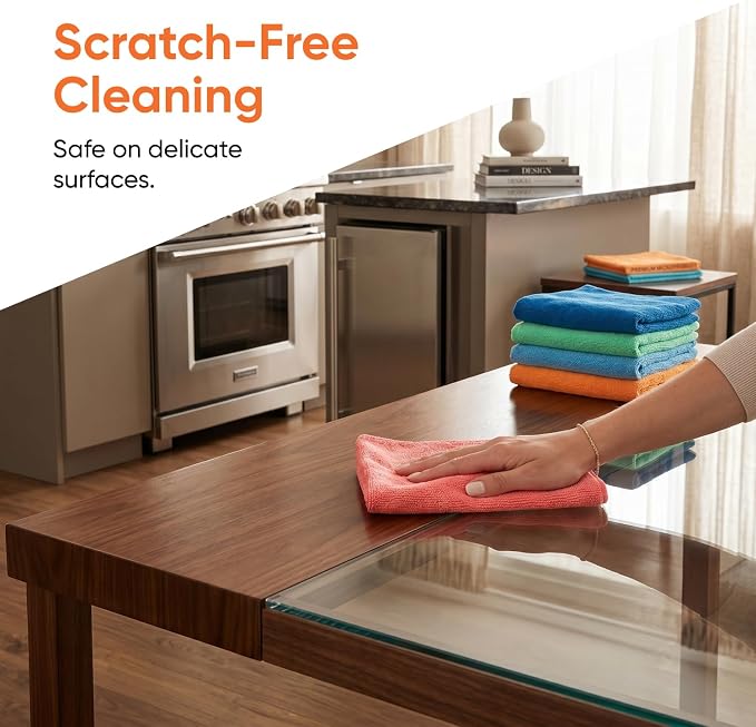 Superio Microfiber Squeegee Mopping Towel Extra Large Miracle Cloth Streak Free - Image 5
