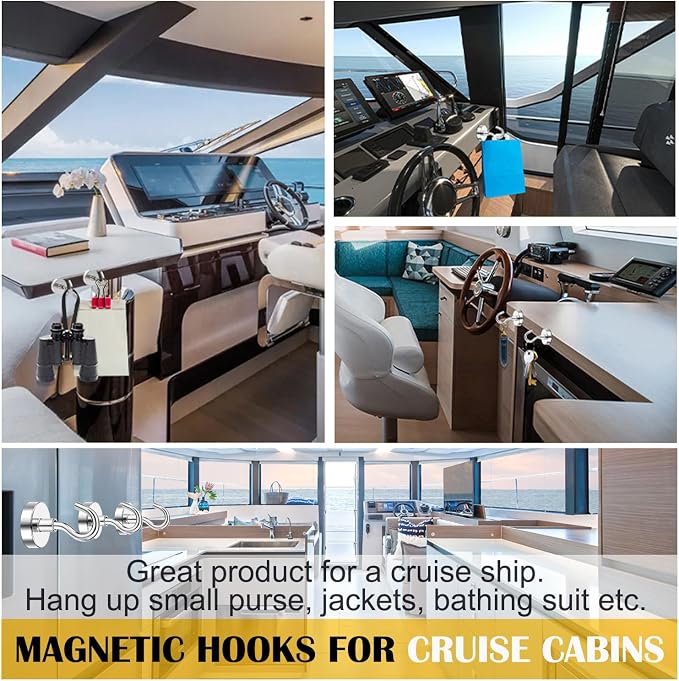 DIYMAG Magnetic Hooks, 50lbs Heavy Duty Magnets - Image 6