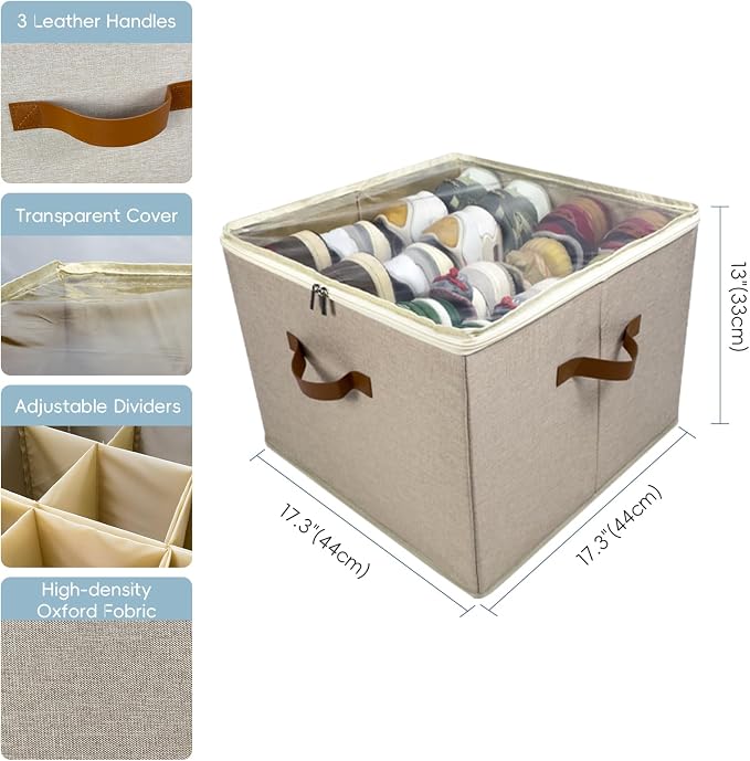  2 Pack Shoe Organizer Box – Large Capacity Shoe Storage - Image 6