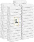 100% Cotton Hand Towels 18x28 Inches, 600 GSM, Soft & Absorbent by AmpleDecor