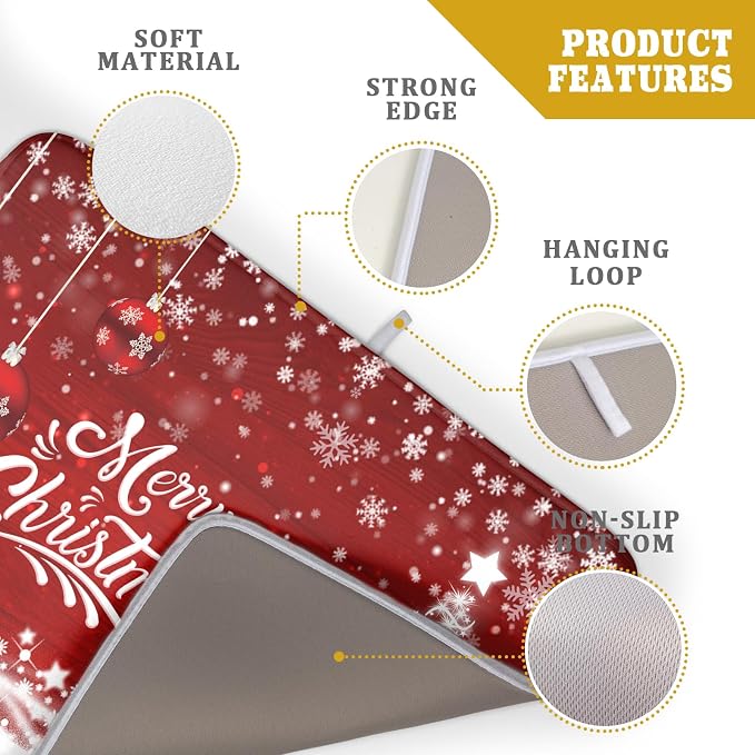 Merry Christmas Dish Drying Mat - Image 4