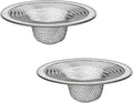 Danco Mesh Kitchen Sink Strainer 2-Pack, 4-1/2-Inch-2 Pack, Stainless Steel by DANCO