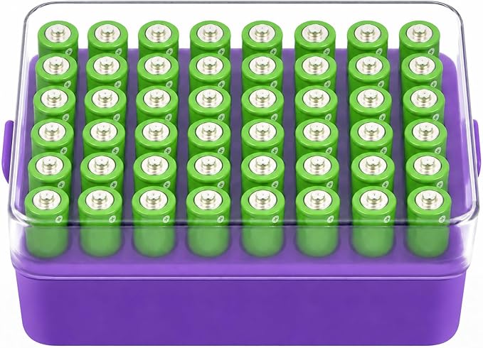 ALCYON Plastic Battery Storage Organizer by ALCYON