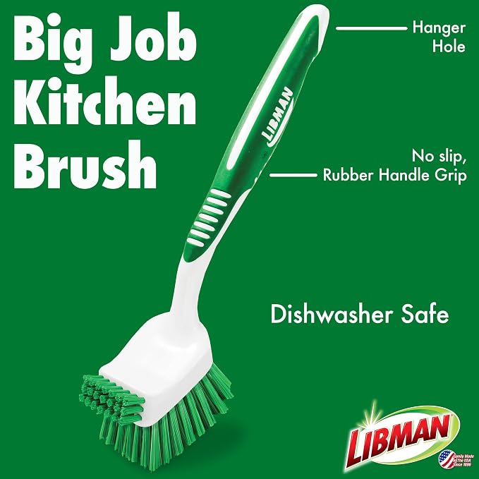 Libman Heavy Duty Scrub Brush Kit - Image 4