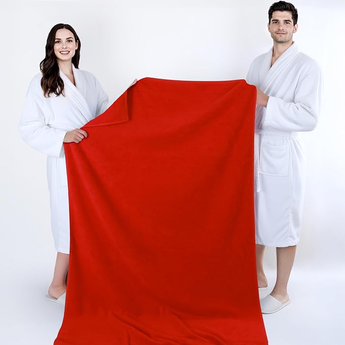 Cotton Paradise 100% Cotton Turkish Towel, Soft Absorbent Quick Dry, 40x80 - Image 5