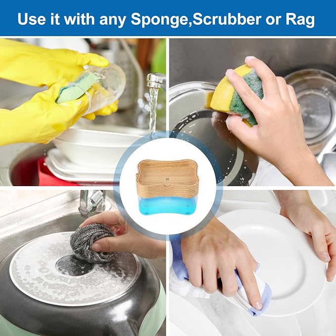 Innovative Bambo Style Dish Soap Dispenser - Image 9