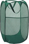 Pop Up Laundry Hamper, Reinforced Mesh Laundry Basket, Folding Clothes Storage by Buenod