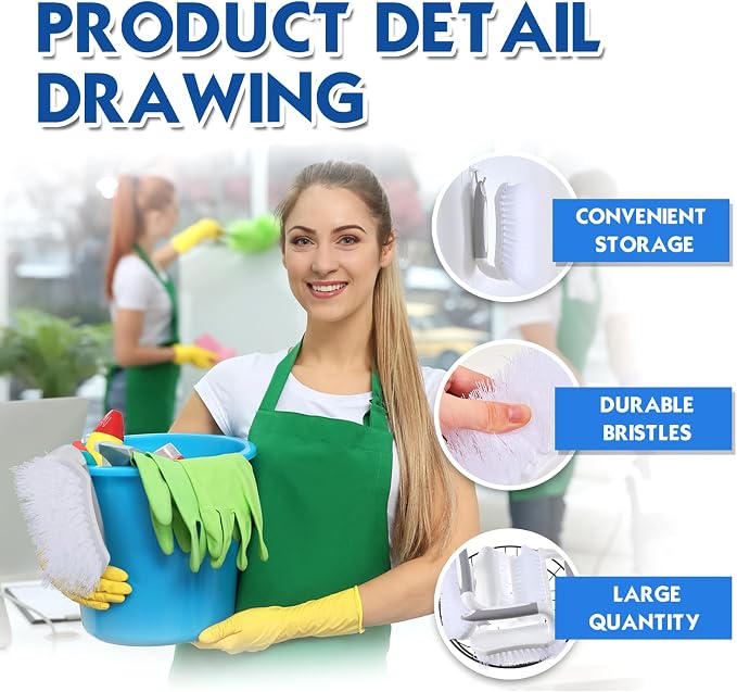 Lallisa 24 Pcs Scrub Brush Bulk - Image 4