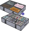 Onlyeasy Under Bed Shoe Storage Organizers by Onlyeasy