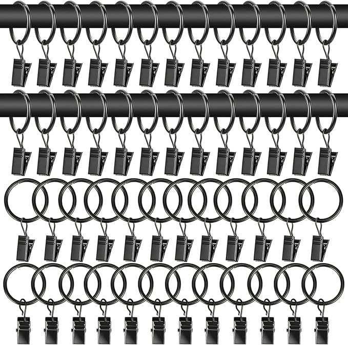 MAQIHAN 50 Pcs Curtain Rings by MaqiIhanCustomOfficial