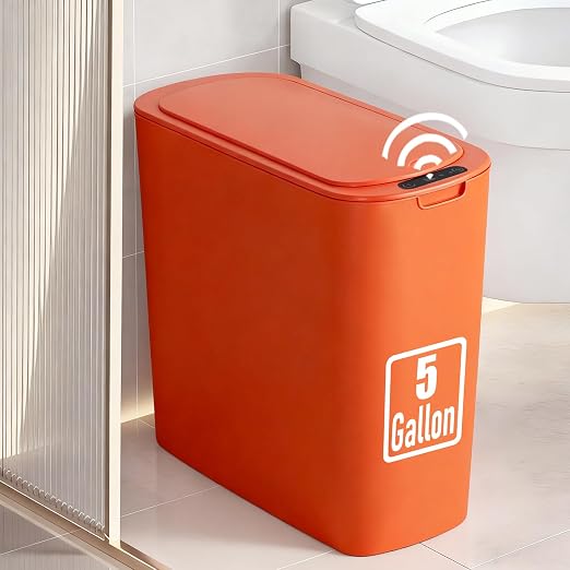 TIPGO 5 Gallon Automatic Bathroom Trash Can by TIPGO