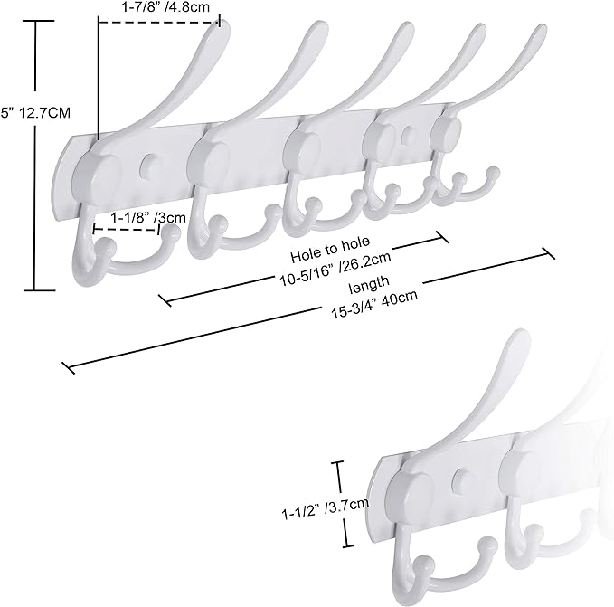 Wall Mounted Coat Rack - Image 6