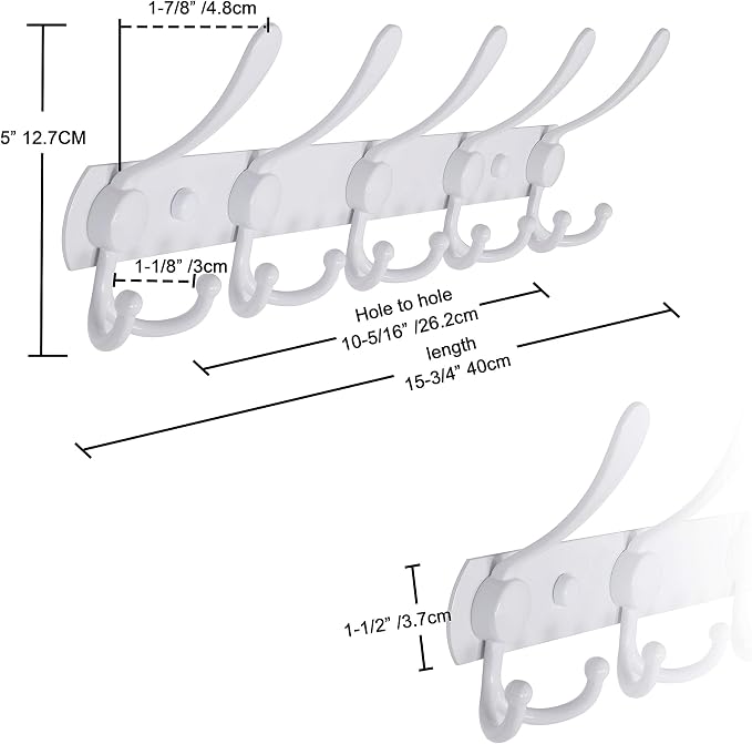 Wall Mounted Coat Rack - Image 6