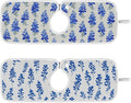 Small Bluebonnet Flower Watercolor Bluebonnets Sink Mat by Tatenale