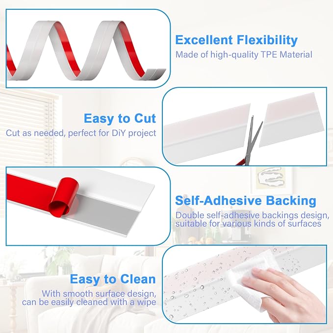 2" Weather Stripping Door Seal 20FT - Image 4