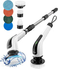 Electric Spin Scrubber, Power Shower Cleaning Brush by Bomves