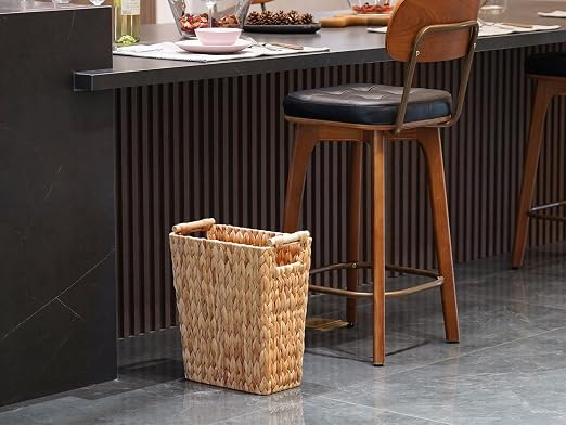 Coeusy 6 Gallon Wicker Trash Can - Image 6