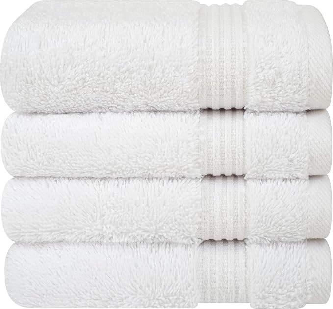 Cotton Paradise 100% Cotton Turkish Towel Set, Soft Absorbent Quick Dry by UNITEDHOMETEXTILE