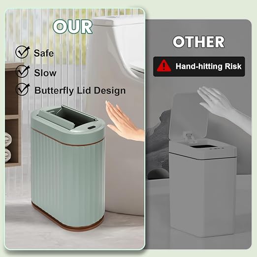 ELPHECO Motion Sensor Bathroom Trash Can - Image 5