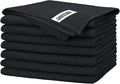FIXSMITH Black Microfiber Cleaning Cloth -Pack of 8, Highly Absorbent Cleaning by FIXSMITH