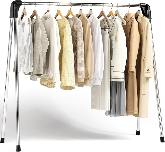 Upgraded 55" L Stainless Steel Clothes Drying Rack | Drying Rack Clothing by APEXCHASER