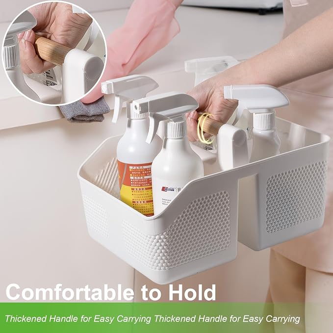 Plastic Shower Caddy Portable Shower Basket - Image 4