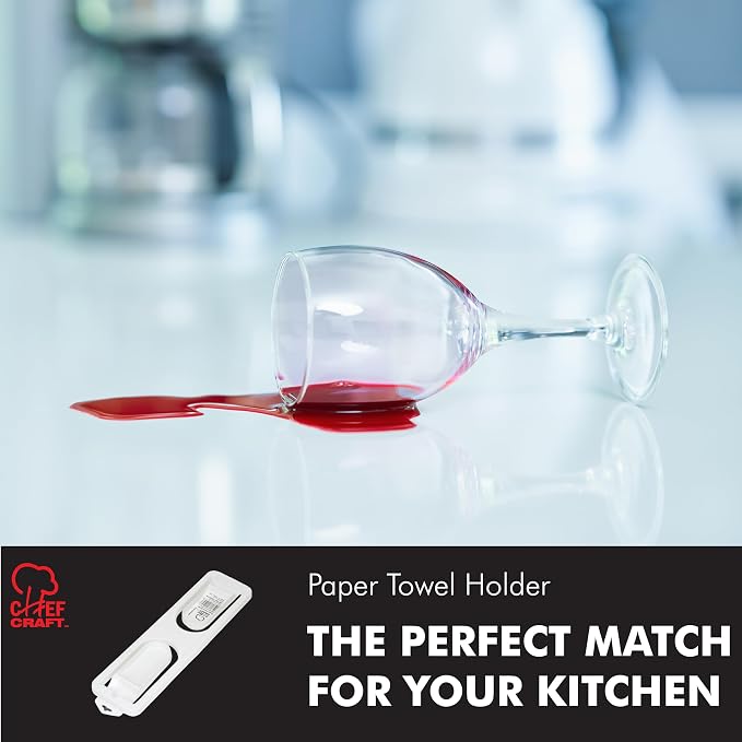 Chef Craft Select Plastic Paper Towel Holder, 12.5 inches in Length - Image 6