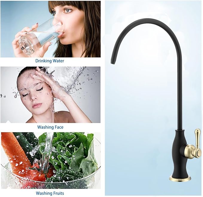 Delle Rosa Drinking Water Faucet, Stainless Steel Kitchen Water Filter Faucet - Image 5