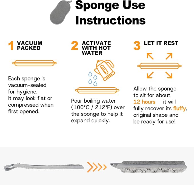 Multi-Purpose Dish Sponges Kitchen, Dual-Sided Non Scratch Scrub Sponges | - Image 2