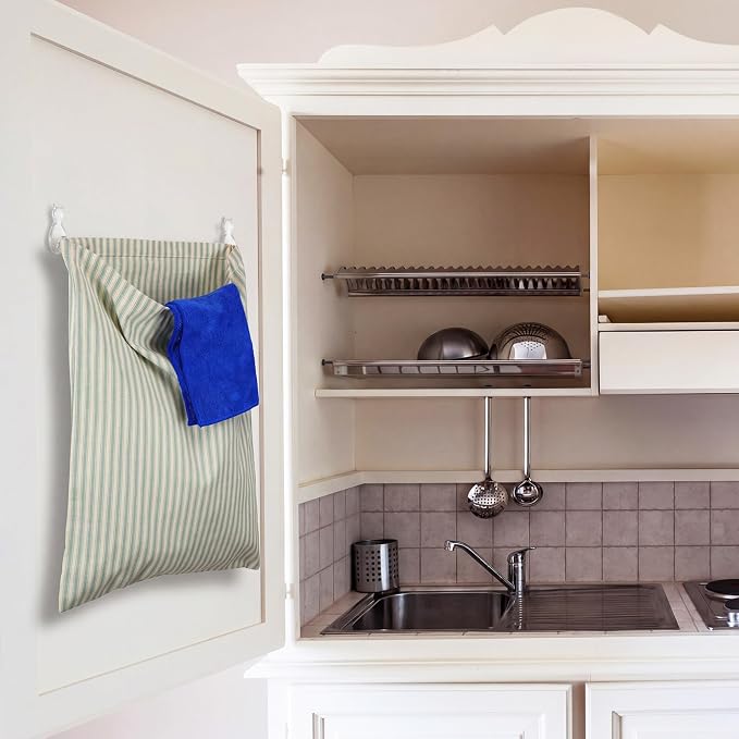 Reusable Dirty Rag Storage Linen Bag - Image 6