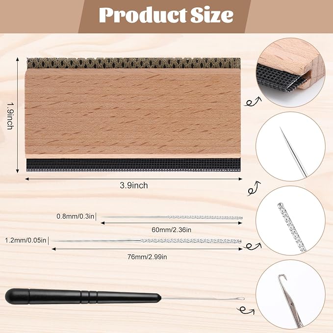 Cashmere Comb Double Sided Sweater Shaver Snag Repair Tool Kit - Image 2