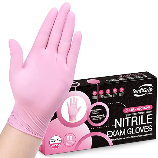 SwiftGrip Nitrile Disposable Gloves by SwiftGrip