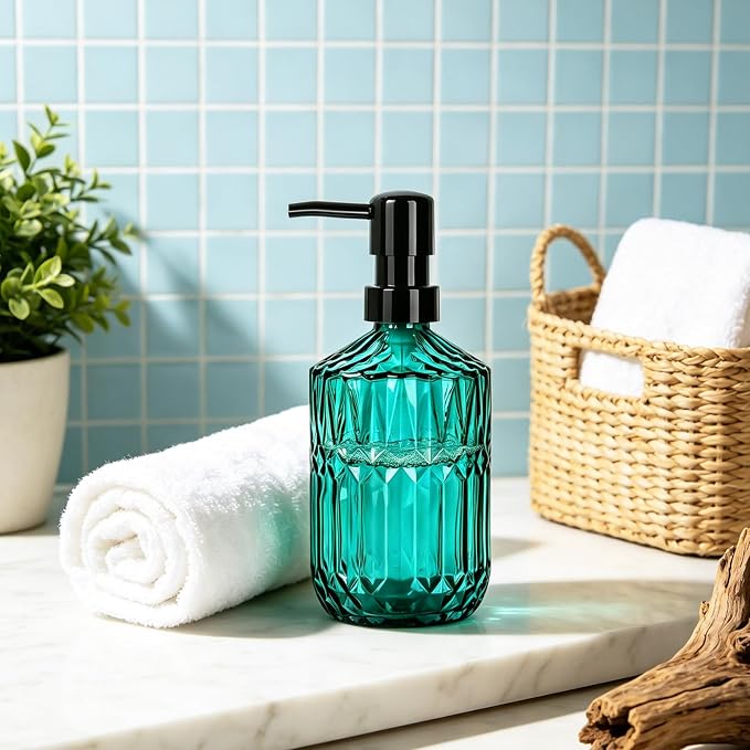 13.5oz Glass Soap Dispenser - Image 7