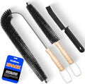 Holikme Dryer Vent Cleaner Kit 3 Pack – Crevice & 2 Lint Brushes | Flexible by Holikme