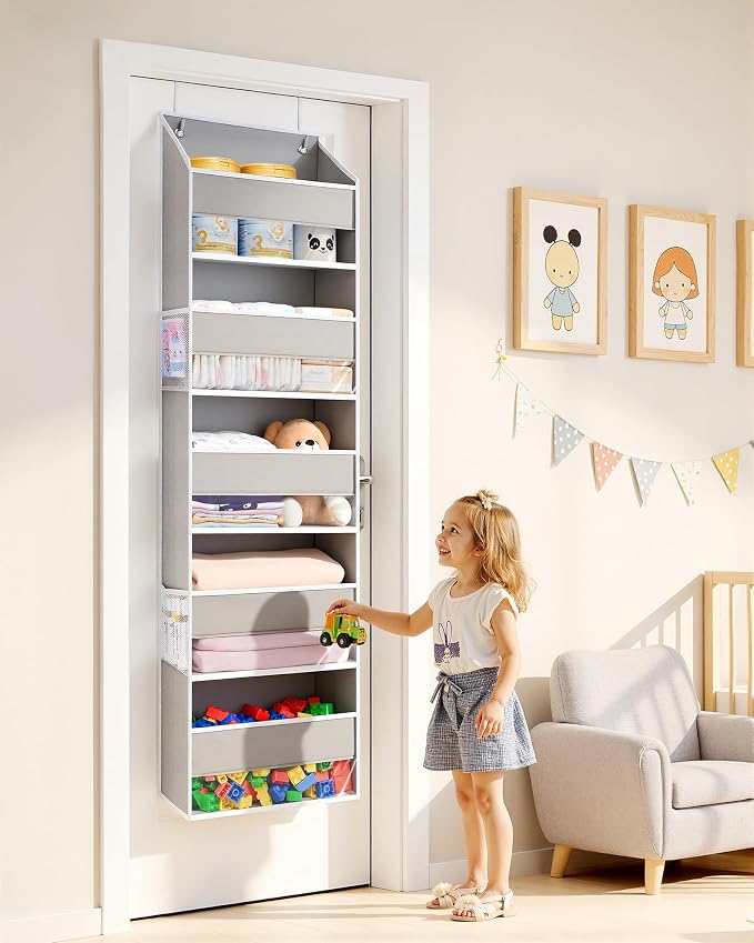 ULG 2-Pack Over-The-Door Organizer 5 Tiers, – Hanging Storage Organizer - Image 6