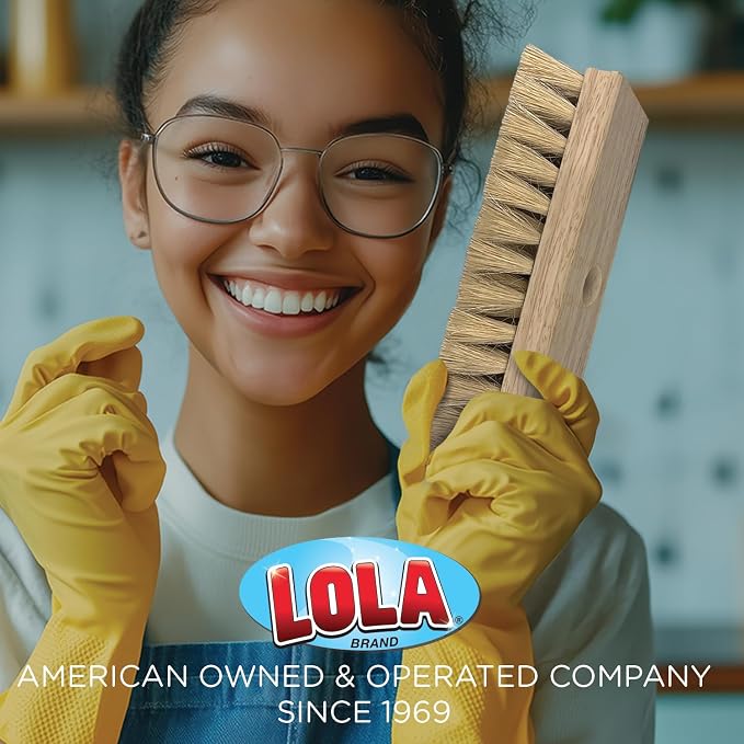 LOLA Deck Scrub Brush, Removes Dirt & Grime from Patios, 9 Pack - Image 7