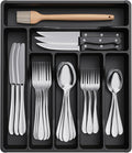 Lifewit Silverware Drawer Organizer Tray, Cutlery Storage by Lifewit