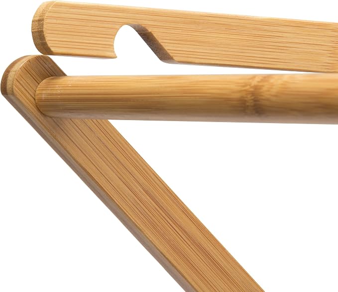 Household Essentials Bamboo Folding Clothes Drying Rack, Upscale Laundry Rack - Image 5