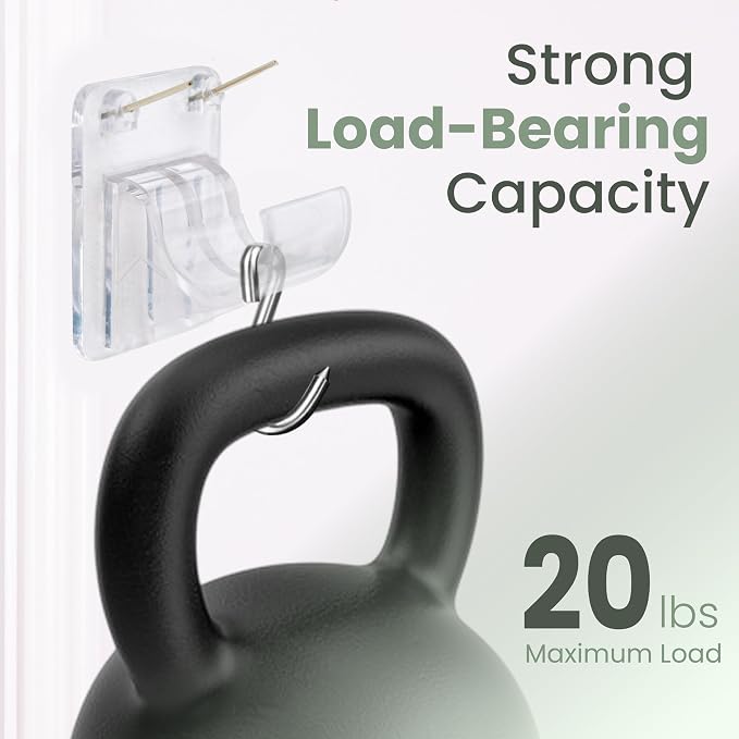 No Adhesive Heavy Duty Curtain Rod Holders - Image 8
