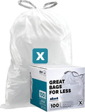 Plasticplace Custom Fit Trash Bags, Compatible by Plasticplace