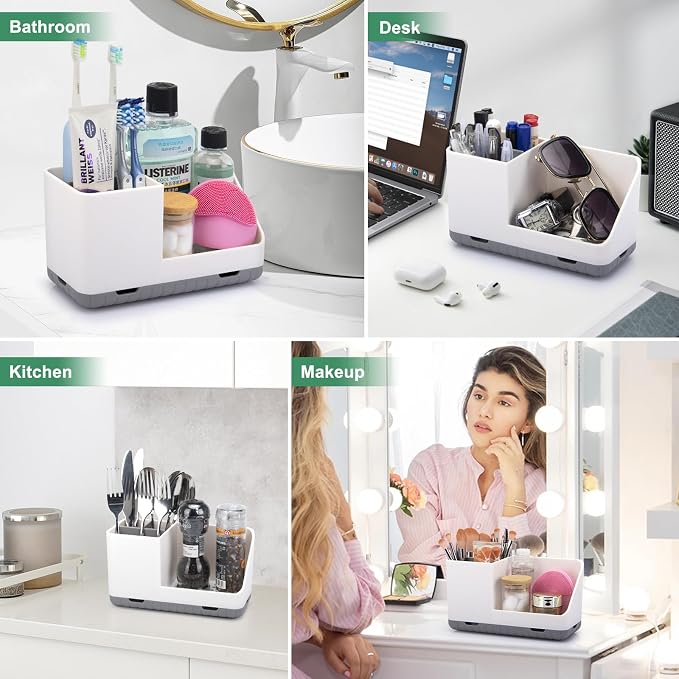 Toothbrush Holders for Bathrooms, Toothbrush and Toothpaste Holder | Easy To - Image 7