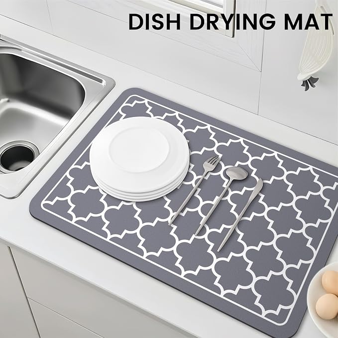 Dish Drying Mat Absorbent Dish Drying Mats - Image 7