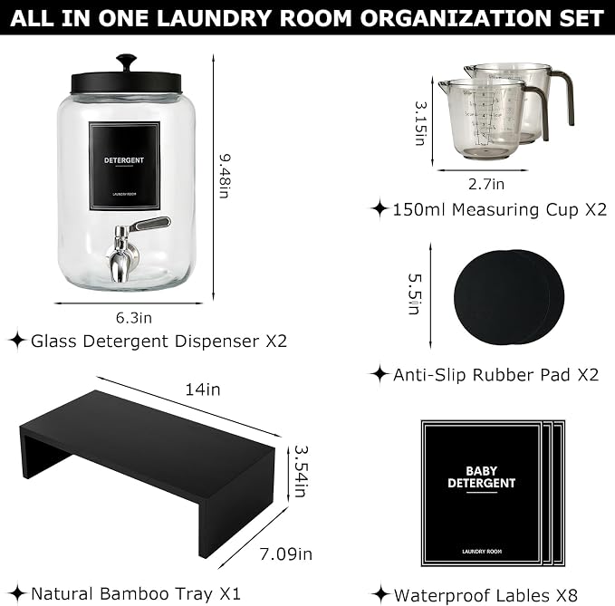 Glass Laundry Detergent Dispenser - Image 7