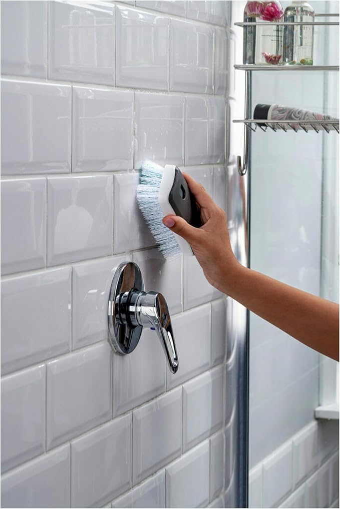 Scotch-Brite Deep Clean Brush For Tile Floors & Walls Shower Doors, 1 Pack | 0 - Image 12