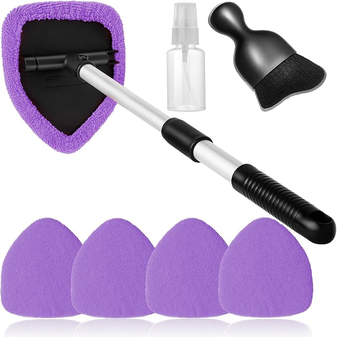Qydipclin 7pcs Windshield Cleaner Tool Car Window Cleaning Wash Kit by Qydipclin