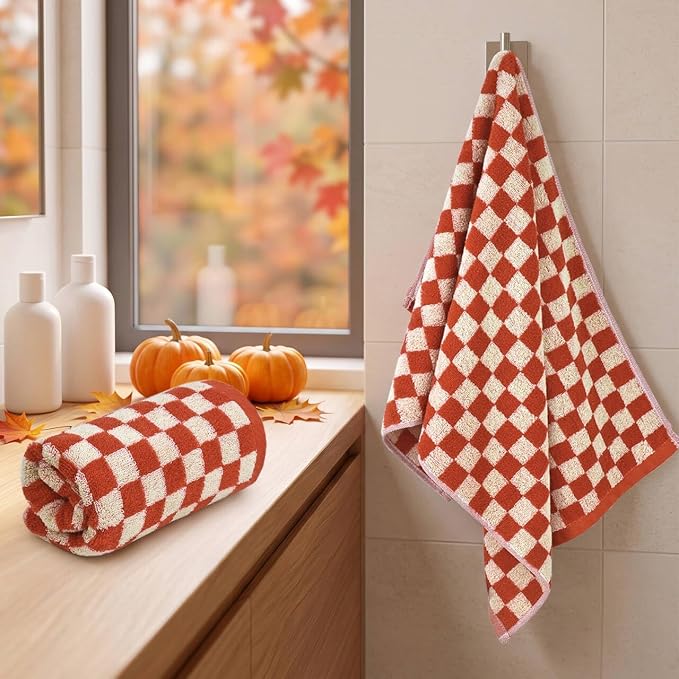 Checkered Hand Towel - Image 2
