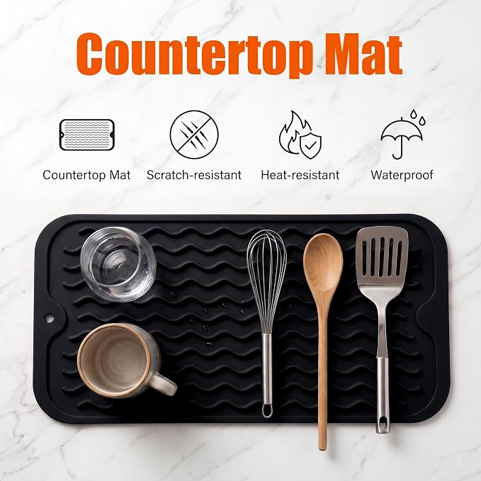 MicoYang Silicone Dish Drying Mat - Image 3