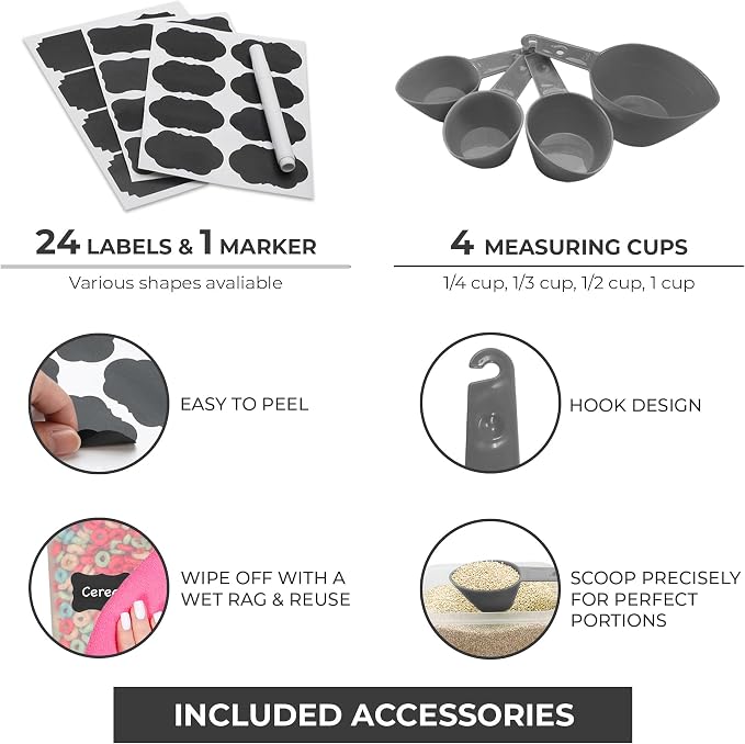 Freshware Kitchen Storage Containers - Image 3