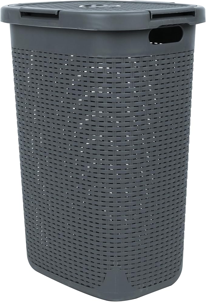 Mind Reader Slim Laundry Hamper - Image 7